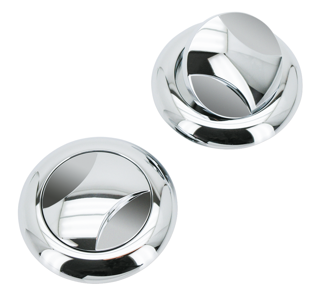 Zodiac Viper Style Flush Mount Paint Protector Gas Caps – Gas- & Oil Tank