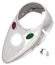 V-Twin Cat-Eye Dash for Fat Bob Tank – Gauges & Dashes