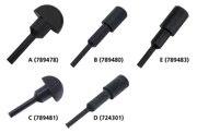 Zodiac Rear Brake Caliper Bumper Rubbers
