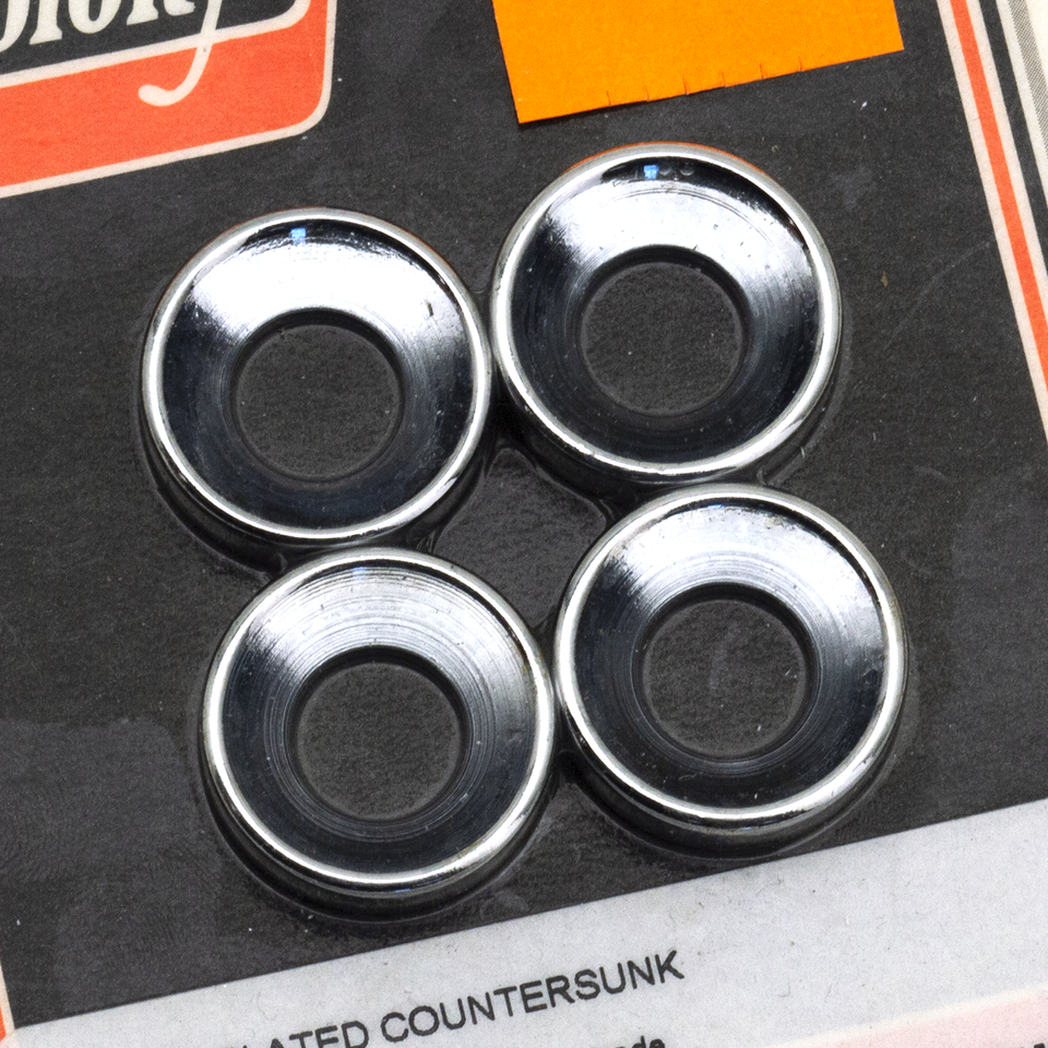 Colony Companion Countersunk Chrome Washers – Hardware