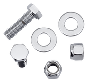 Midwest Acorn Nut Company Chrome Engine Stabilizer Screw Kit