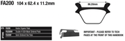 Ebc Rear Disc Brake Pads