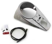 V-Twin Two-Light Dash with Base Plate for Fat Bob Tanks – Gauges & Dashes