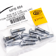 Midwest Acorn Nut Company Chrome Plated Button Head Torx Screw Assortment – Hardware