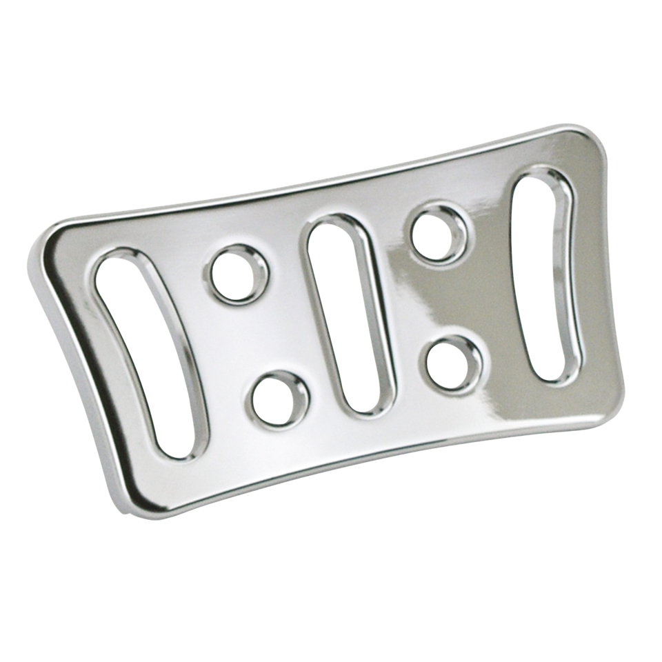Zodiac Billet Aluminum Brake Pedal Pads for Touring – Foot Control