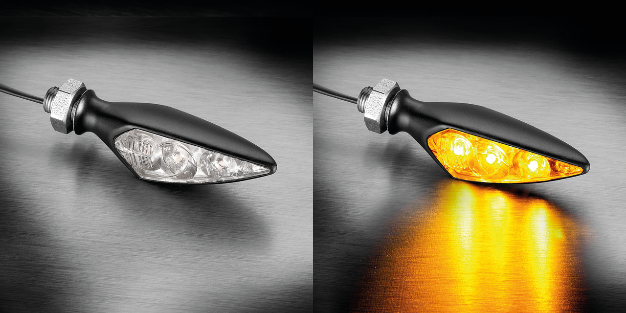 Kellermann EU Approved Micro Rhombus Turn Signals – Electric & Light