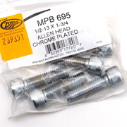Midwest Acorn Nut Company Chrome Plated 1/2'' Unc Allen Head Screw Assortment – Hardware