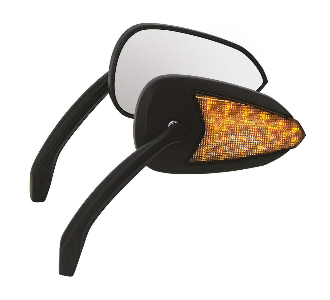 Zodiac Crystal LED Mirrors – Handlebar