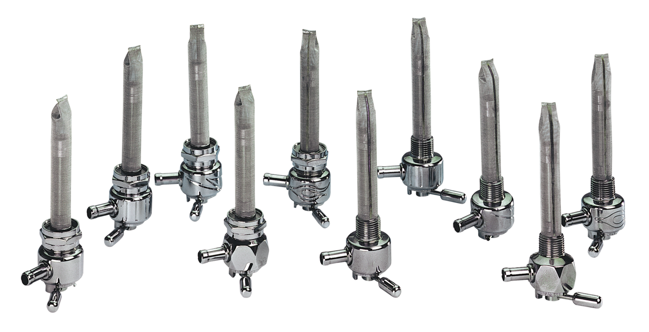 Pingel "designer" High Flow Petcocks – Gas- & Oil Tank