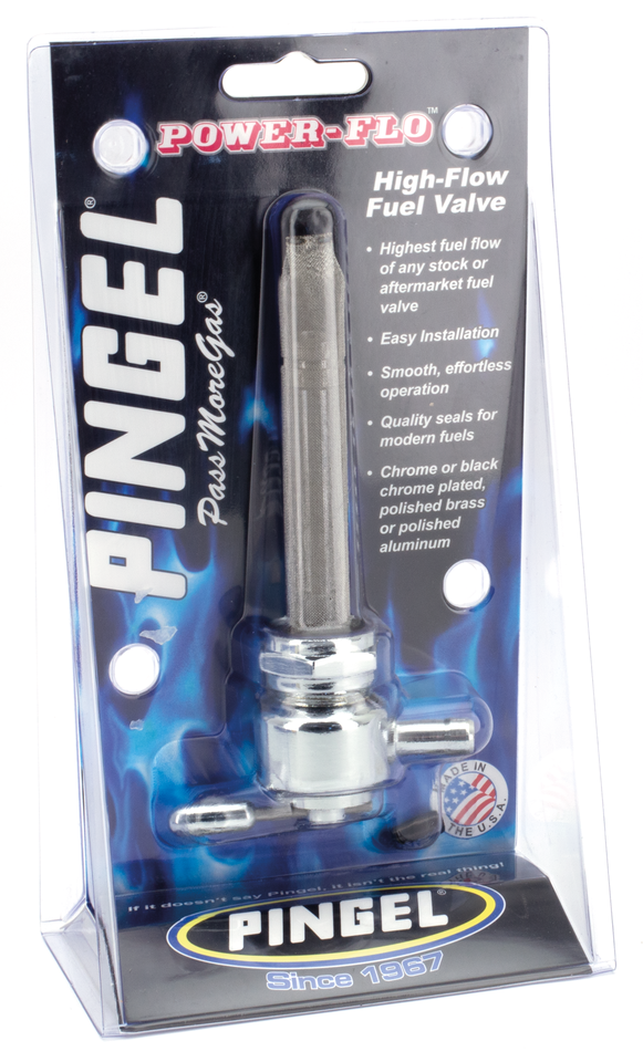 Pingel "designer" High Flow Petcocks – Gas- & Oil Tank