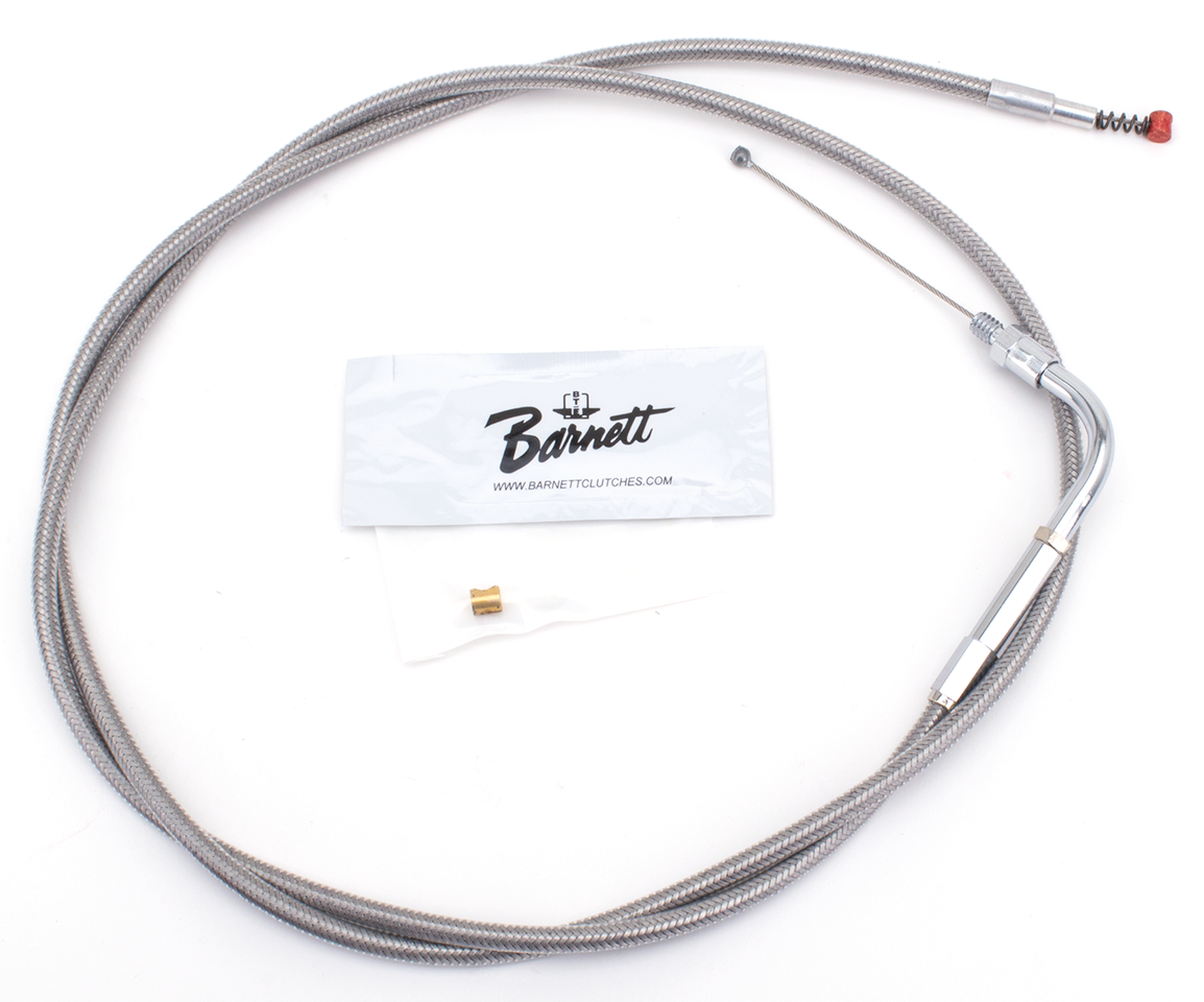 Barnett Clutches & Cables T02 - Throttle & Idle Cable 1981-1989 Big Twin & 1981-1985 Sportster – Control Cables & Hydraulic Lines