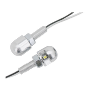 Zodiac Domed and Pointed Mini LED License Plate Lights – Electric & Light