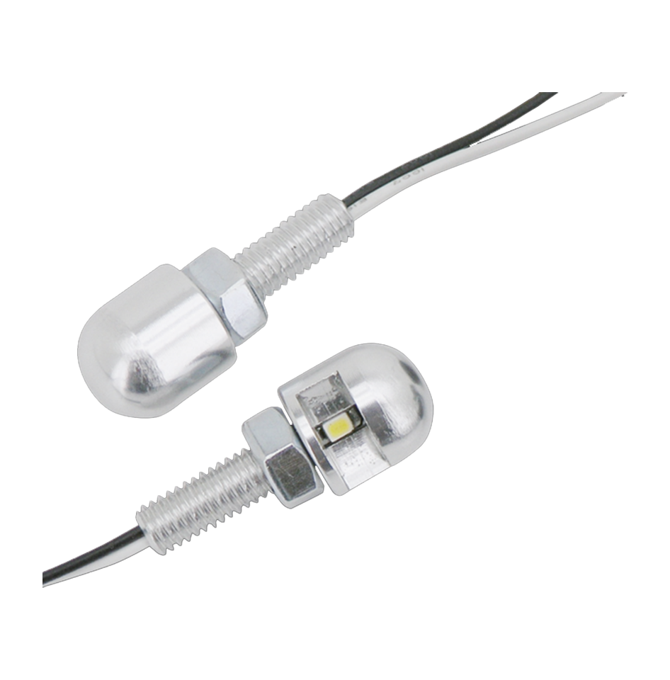 Zodiac Domed and Pointed Mini LED License Plate Lights – Electric & Light
