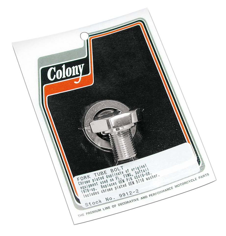 Colony Fork Tube Bolts for 41MM Forks – Front Forks