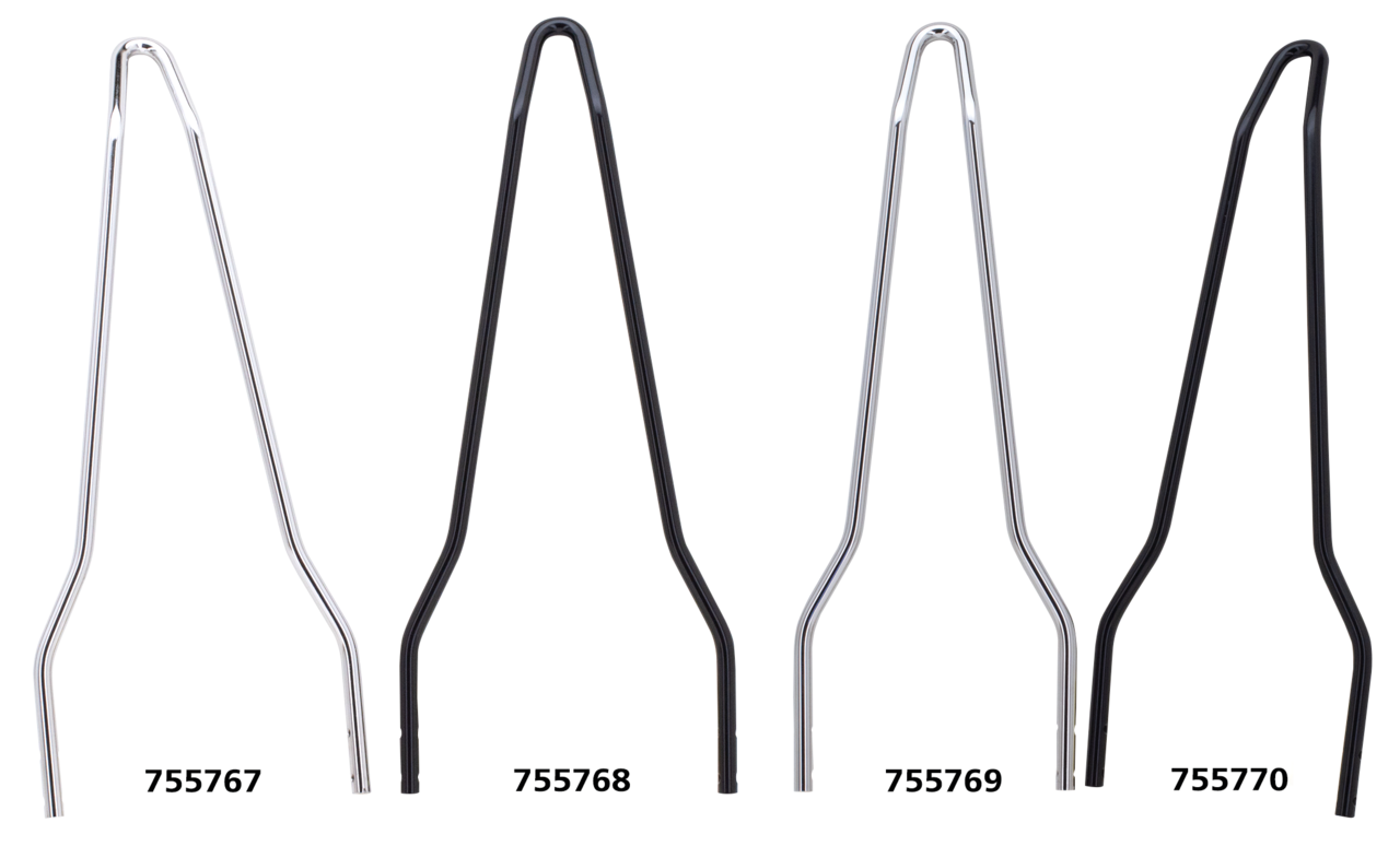 Westland Customs Rigid Mount Sissy Bars – Seat