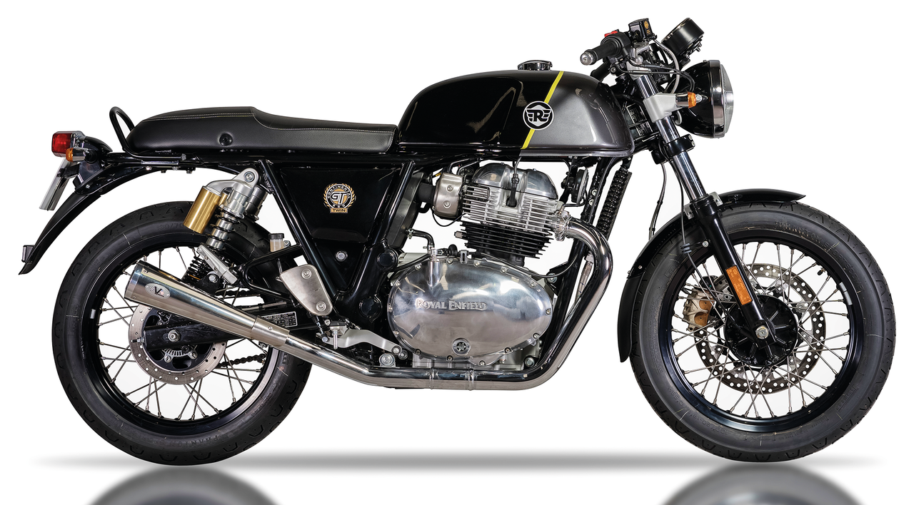 V-Performance Slip-On Mufflers for Royal Enfield Continental Gt & Interceptor – Exhaust