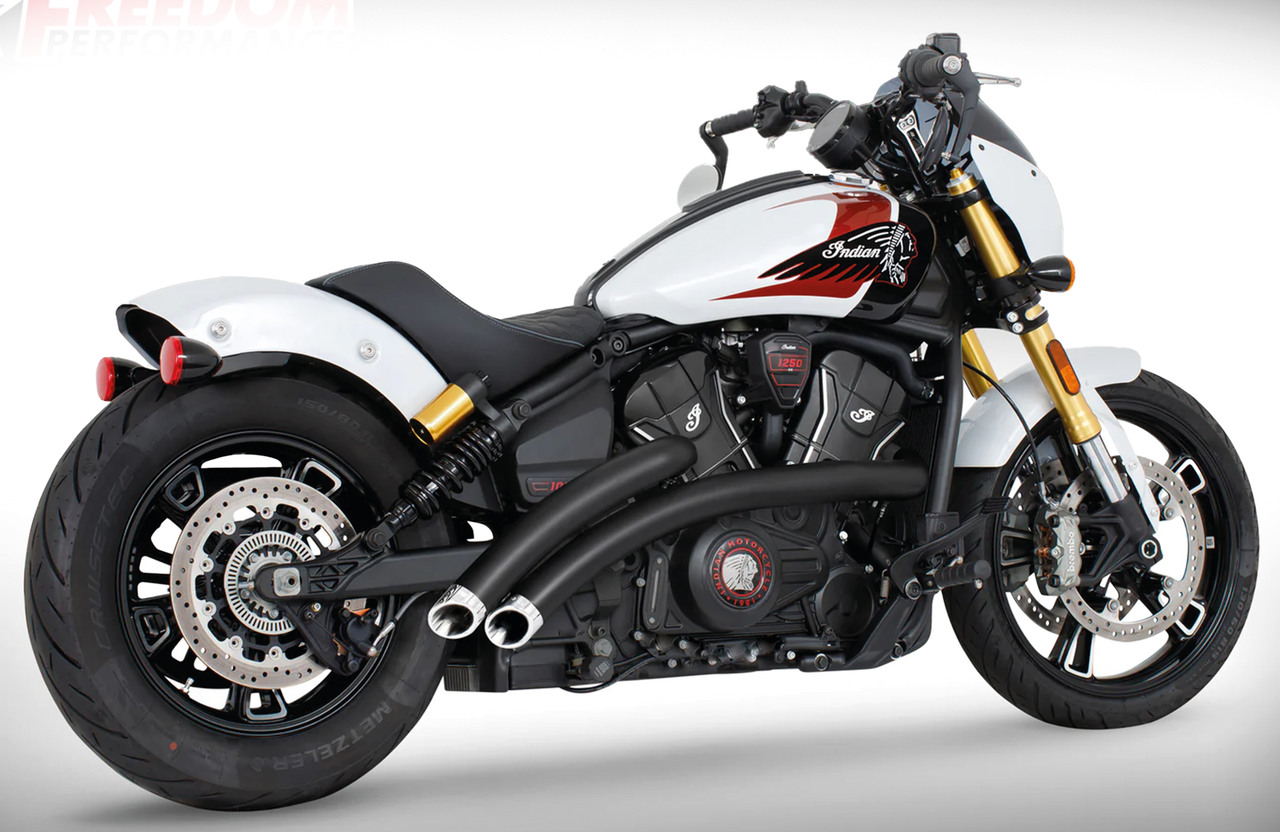 Freedom Performance Exhaust Radical Radius for Indian Scout