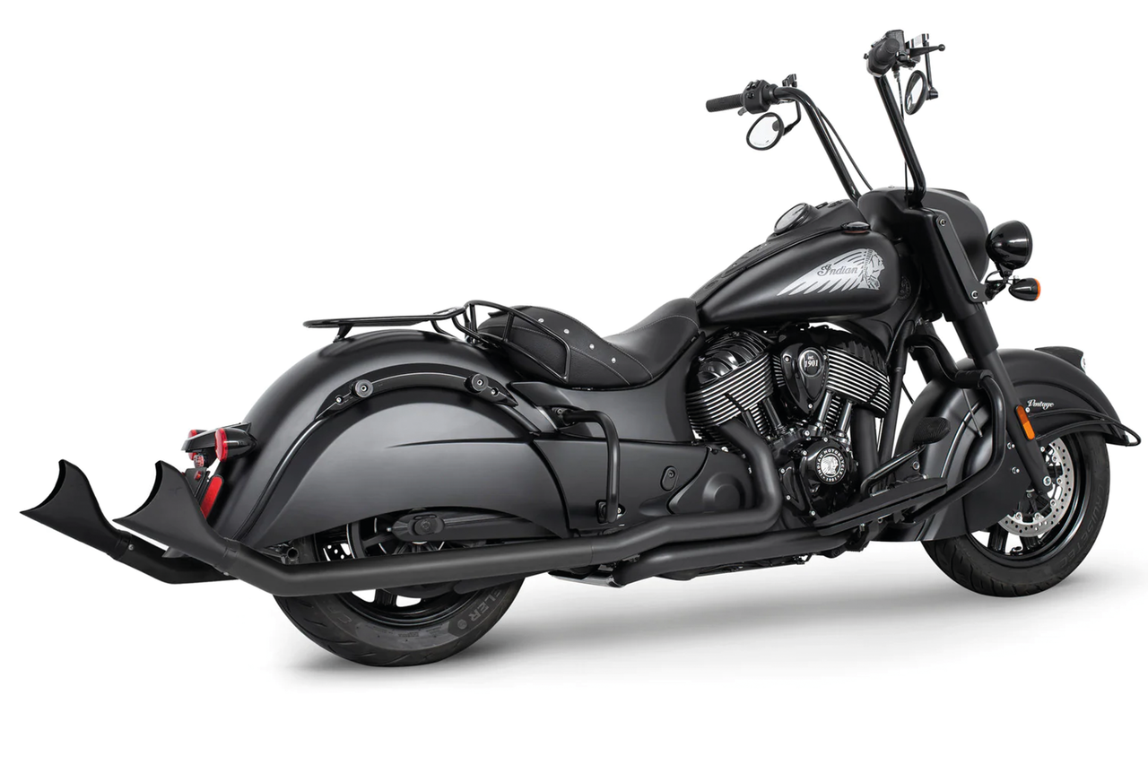 Freedom Performance Exhaust Sharktail True Duals for Indian Powerplus & Thunderstroke