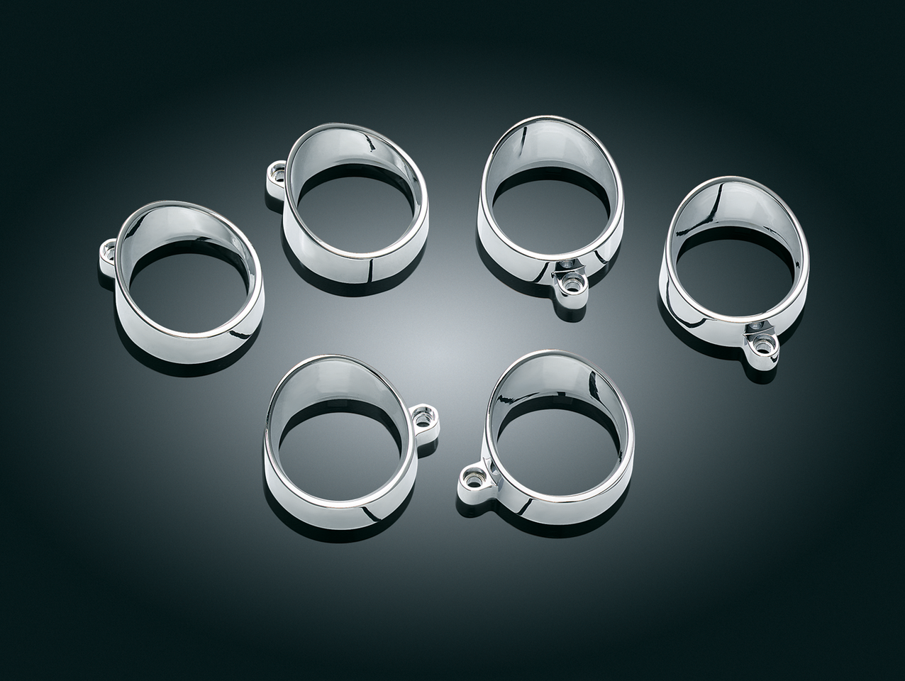 Kuryakyn Standard & Visor Bezels for Silver Bullets