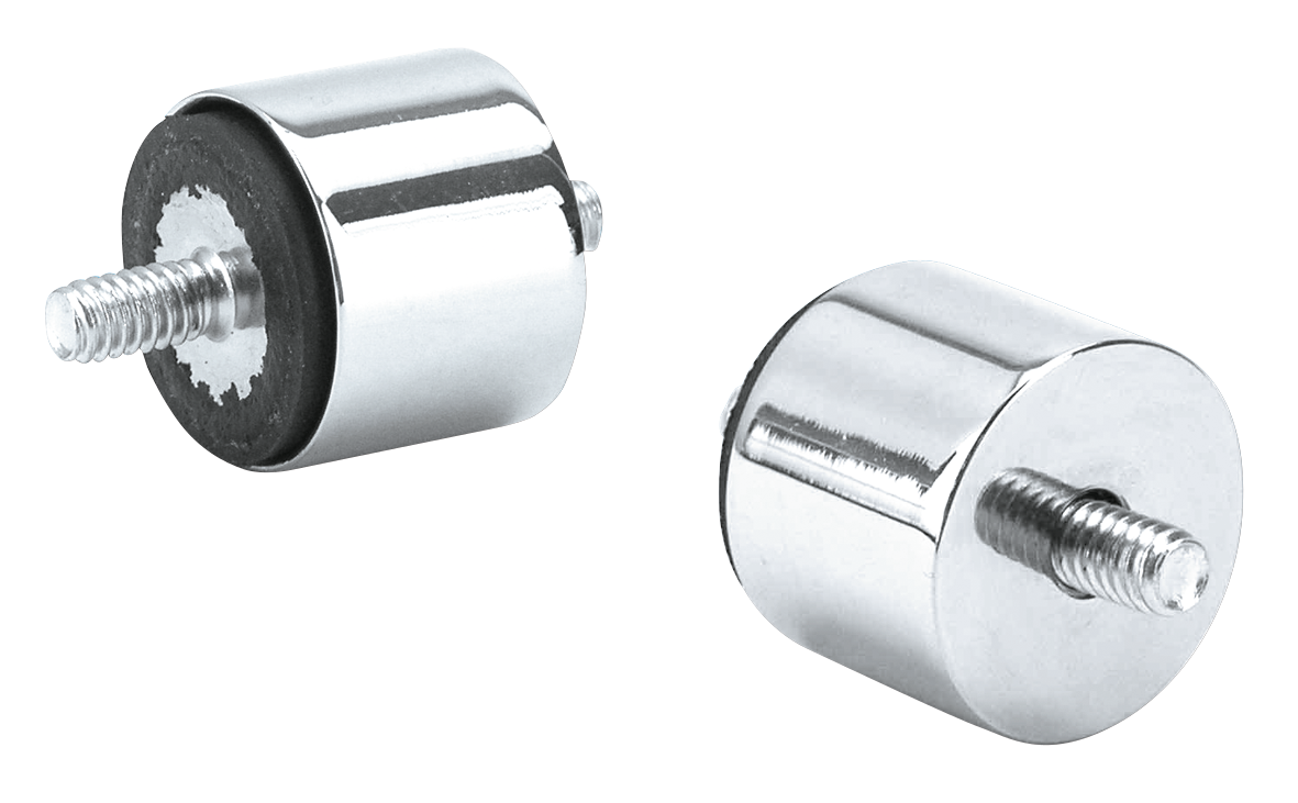 Zodiac Chrome Covered Anti-Vibration Mounts – Hardware