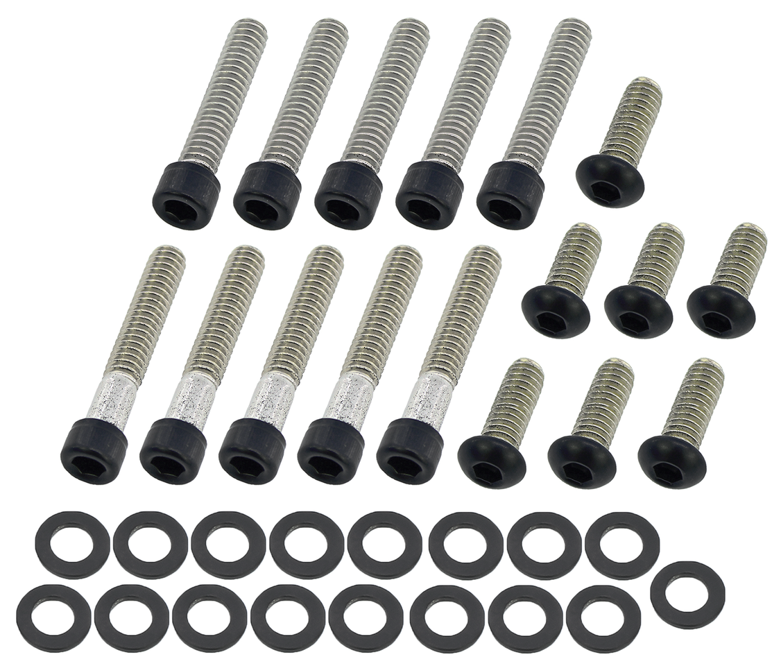 Screws4Bikes Black Stainless Steel Primary Cover Screws – Primary & Clutch