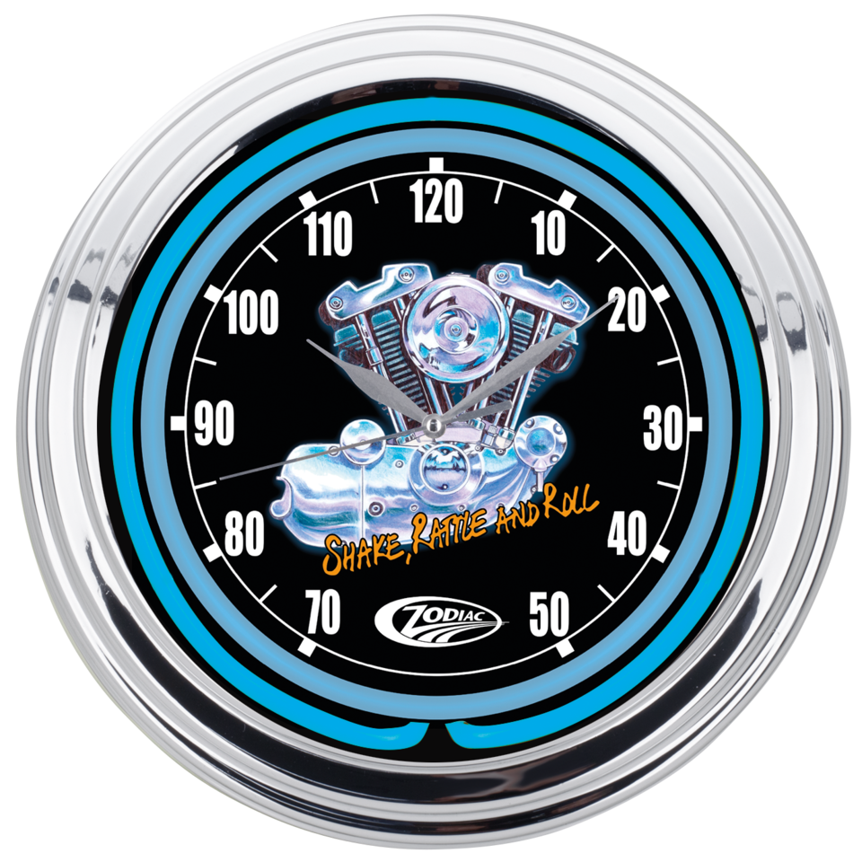 Zodiac Neon Wall Clocks – Helmets