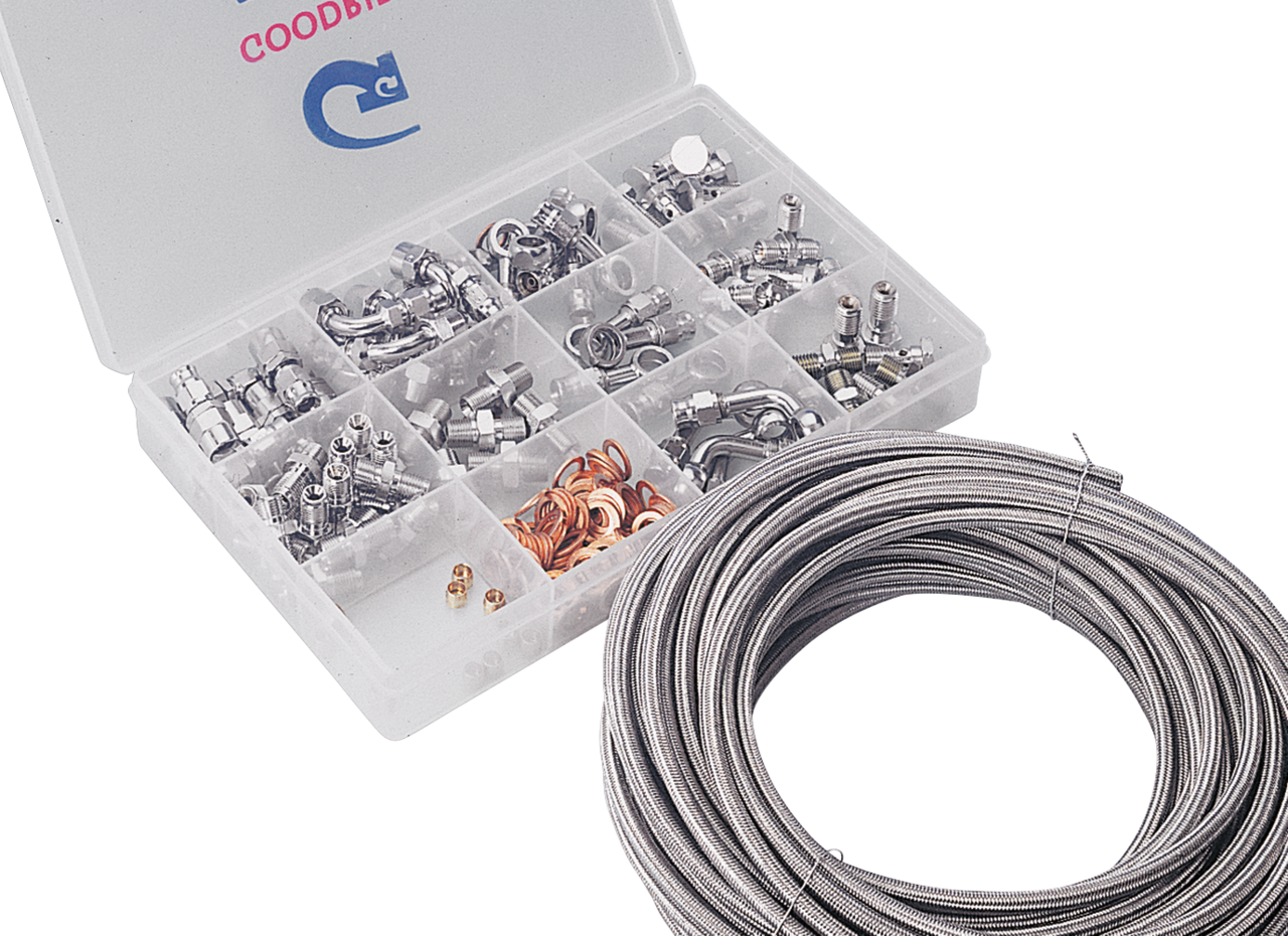 Goodridge Shop Assortment Kits – Control Cables & Hydraulic Lines