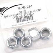 Midwest Acorn Nut Company Chrome Nyloc Nut Assortment – Hardware