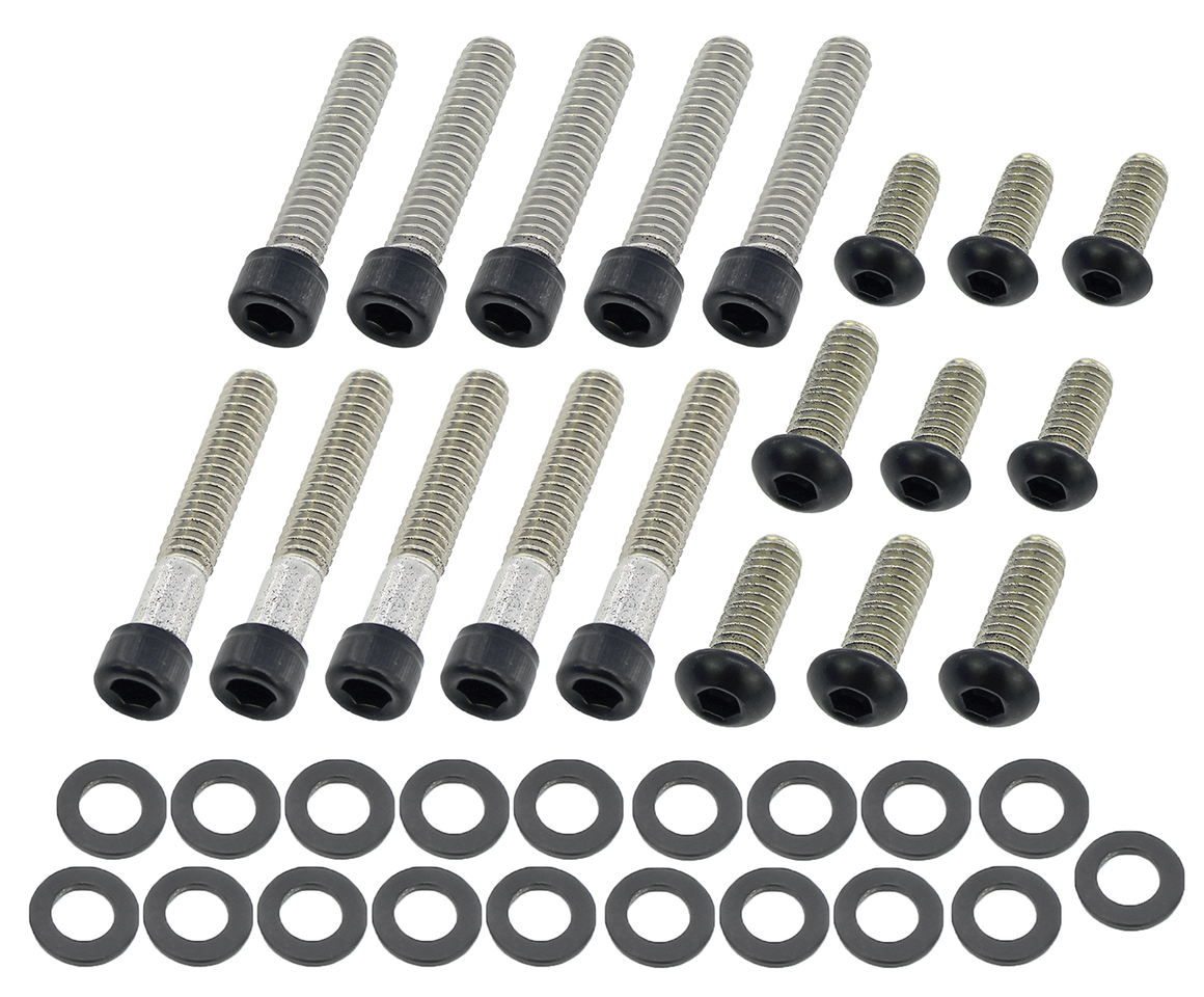 Screws4Bikes Black Stainless Steel Primary Cover Screws – Primary & Clutch