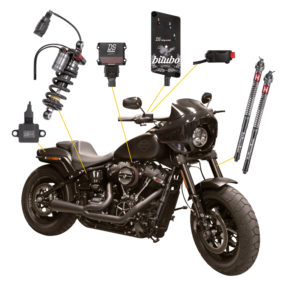 Bitubo Digishox Electronic Suspension – Frame & Rear Suspension