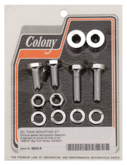 Colony Early Big Twin Oil Tank Mount Kit – Gas- & Oil Tank