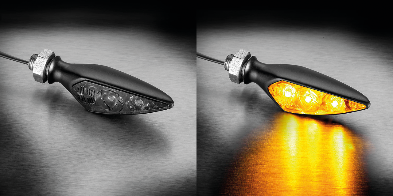 Kellermann EU Approved Micro Rhombus Turn Signals – Electric & Light