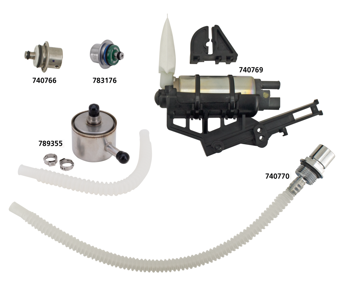 V-Twin Fuel Pump Parts – Gas- & Oil Tank