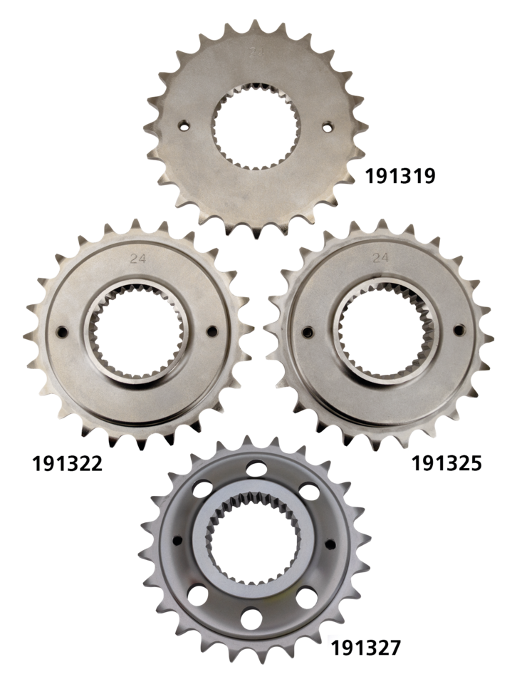 Zodiac Genuine Zodiac Chain Sprockets for 6-SPEED Twin Cam and Milwaukee Eight – Final Drive