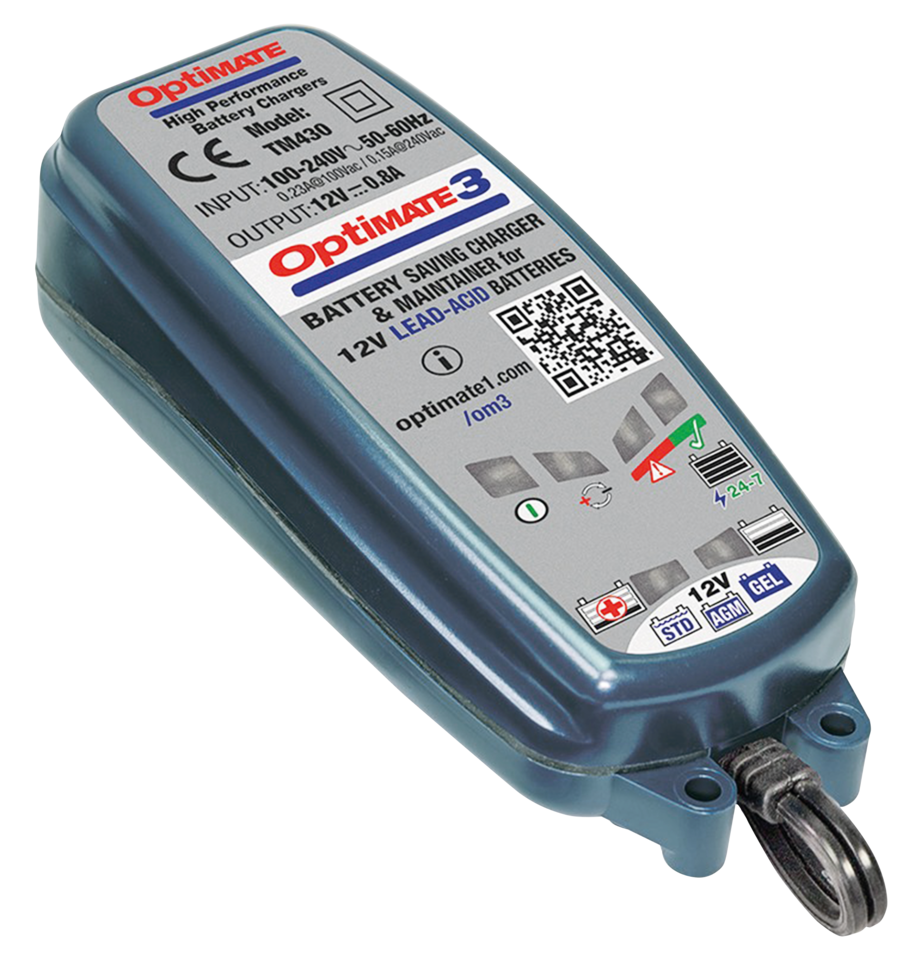 Optimate/Tecmate Optimate 3 Charger for Lead-Acid Batteries – Engine Electrics