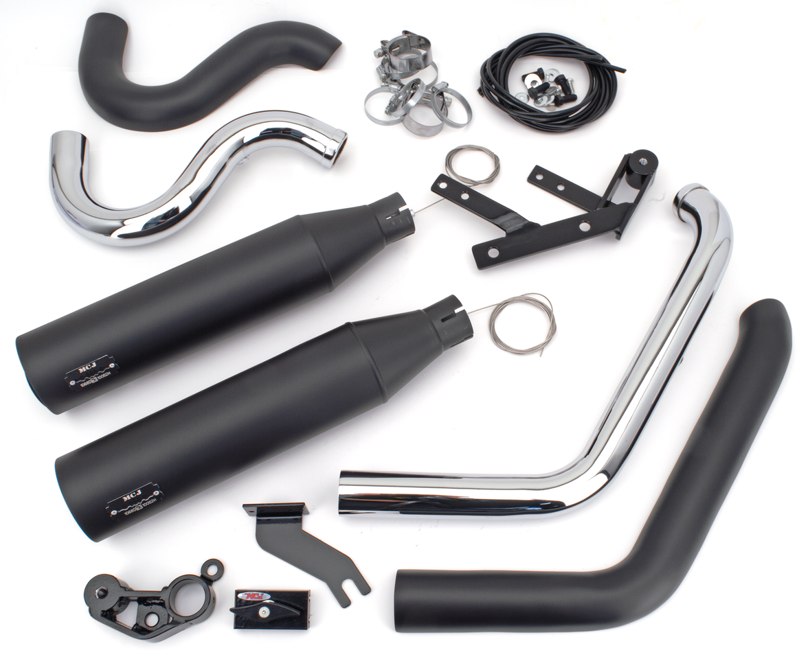 Mcj Adjustable 2-INTO-2 for Milwaukee Eight Softail – Exhaust