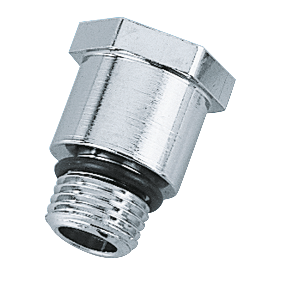Bender Cycle Chrome Plated Oil Gauge Fittings – Gauges & Dashes