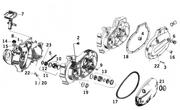 Eastern MC Parts Lower End Parts for 1954-1956 Kh & 1957-1976 XL – Engine