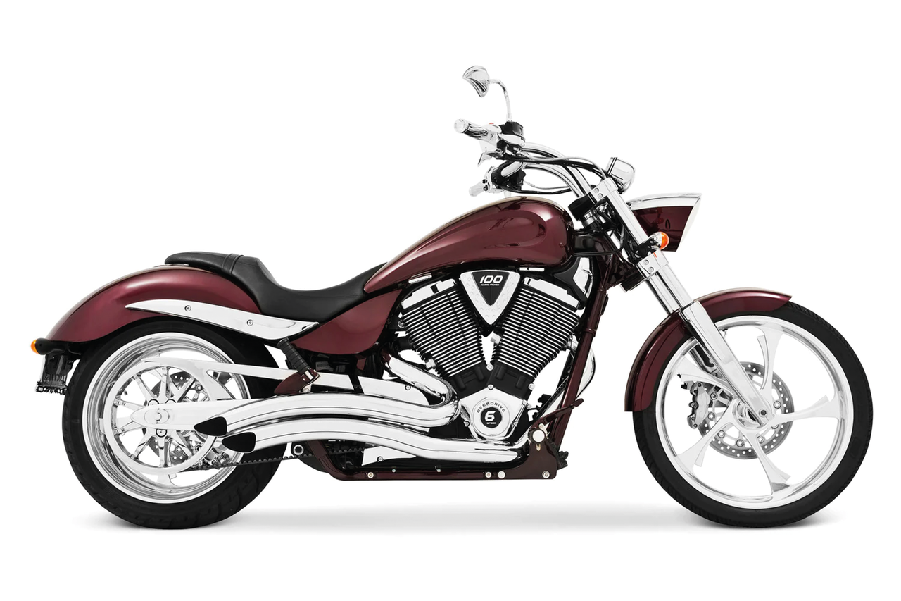 Freedom Performance Exhaust Sharp Curve Radius for Victory Cruisers