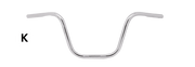 CRC Fehling One Inch Diameter Apehanger Handlebars