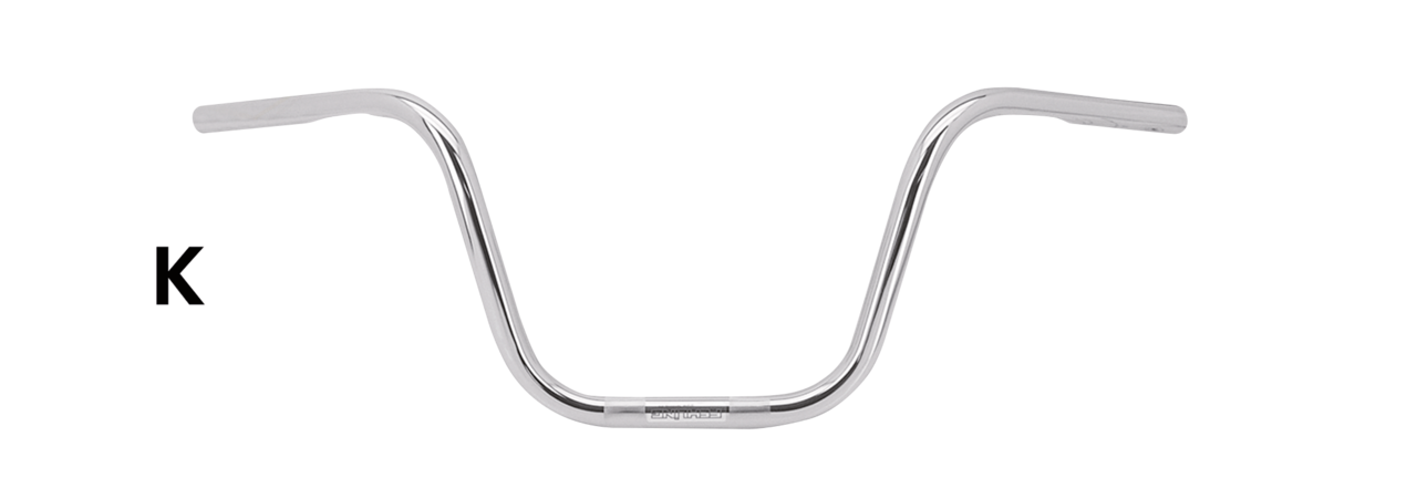 CRC Fehling One Inch Diameter Apehanger Handlebars