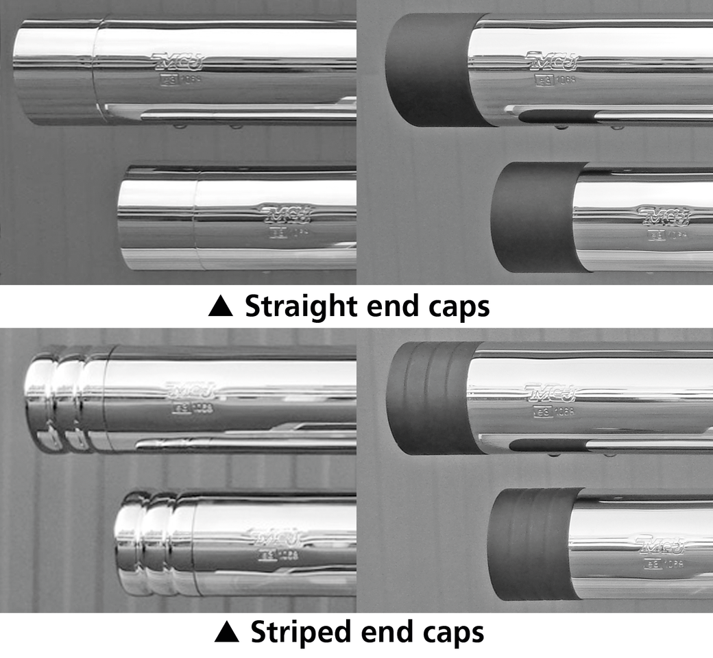 Mcj Adjustable Mufflers for Milwaukee Eight Softail – Exhaust