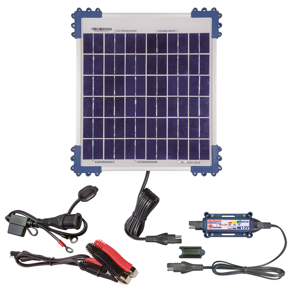 Optimate/Tecmate Optimate Solar 12V Charge & Monitor System – Engine Electrics