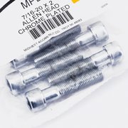 Midwest Acorn Nut Company Chrome Plated Unf Allen Head Screws Assortment Tray – Hardware
