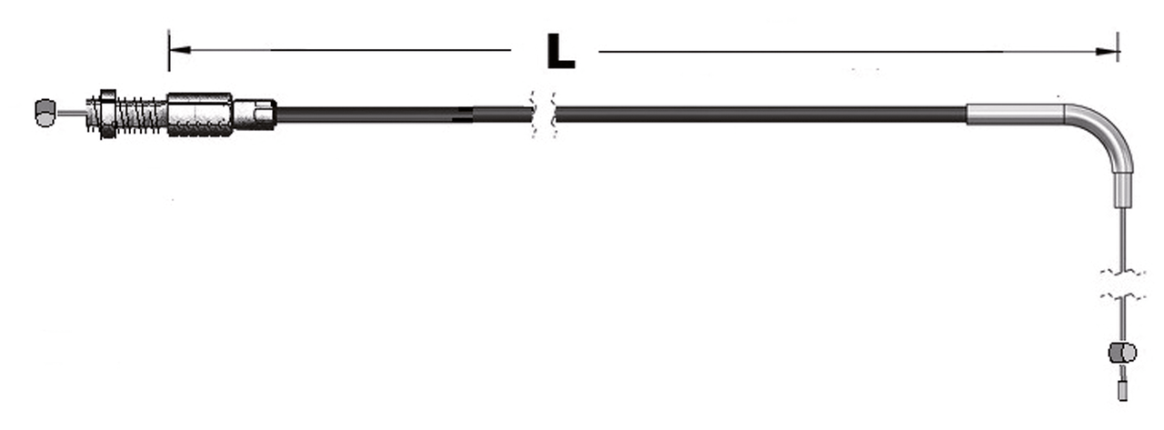 Barnett Clutches & Cables Throttle and Idle Cables for Use with Mikuni Hsr Carburetors on 1997 to Present Buell Models – Control Cables & Hydraulic Lines