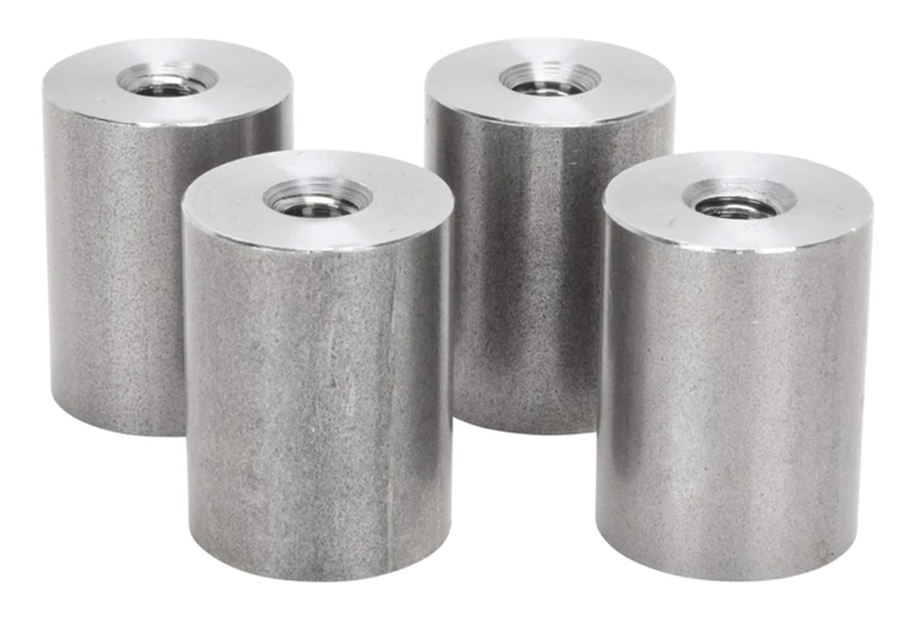 Lowbrow Customs Threaded Weld Bungs – Frame & Rear Suspension