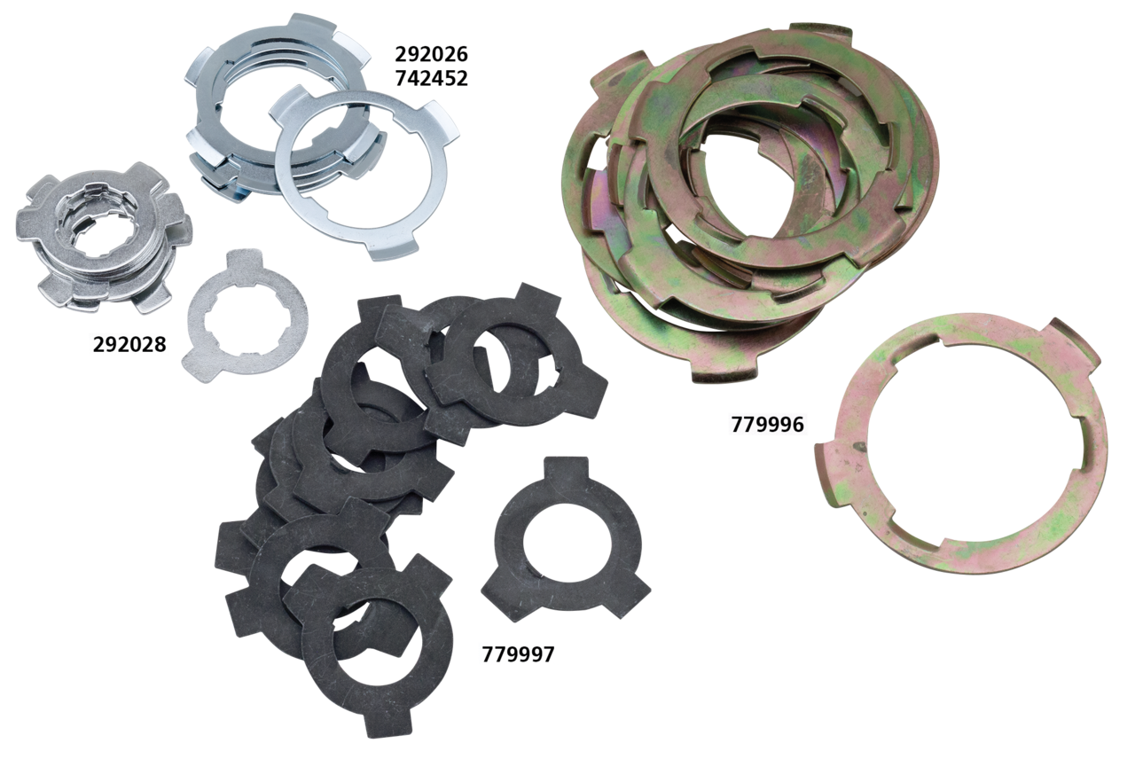 Samwel Supplies Sprocket Tab Washers – Final Drive