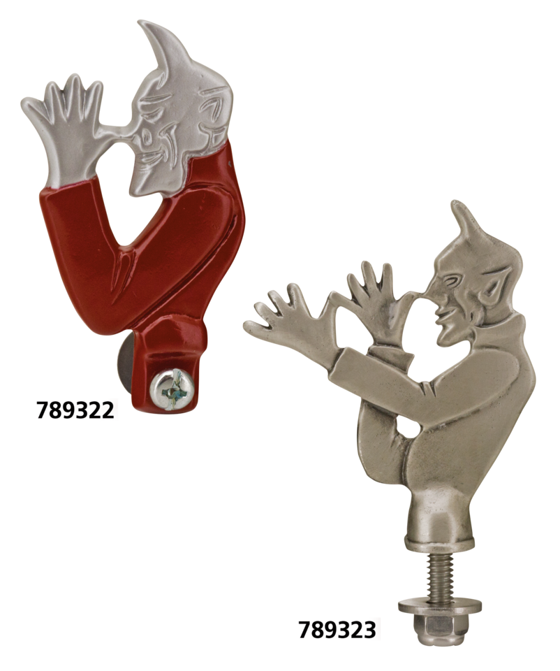 V-Twin Devil License Plate Toppers & Fender Ornaments – Fender & Struts