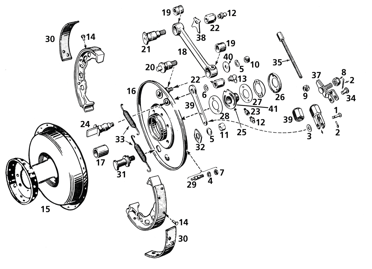 Samwel Supplies Front Brake 45CI Models