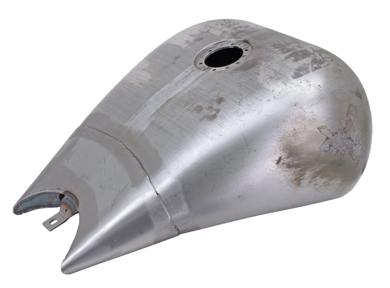 Zodiac 2" Stretched Custom Style Smooth Top Tanks for Carburetor Twin Cam Softail – Gas- & Oil Tank